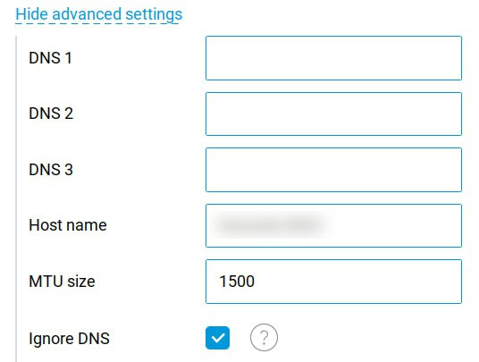 Setup OpenBLD.net on Keenetic DoH DNS settings