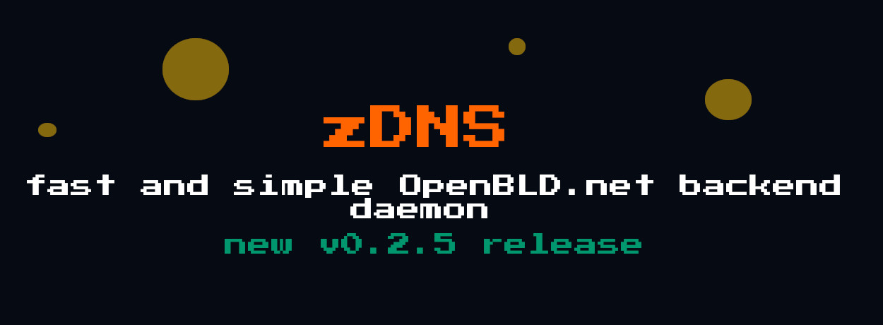 zDNS v0.2.5 Release with Big Updates and Features