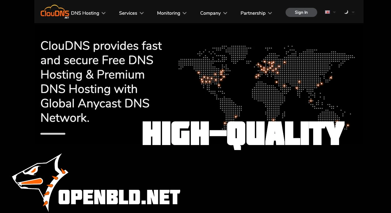 OpenBLD.net and ClouDNS.net