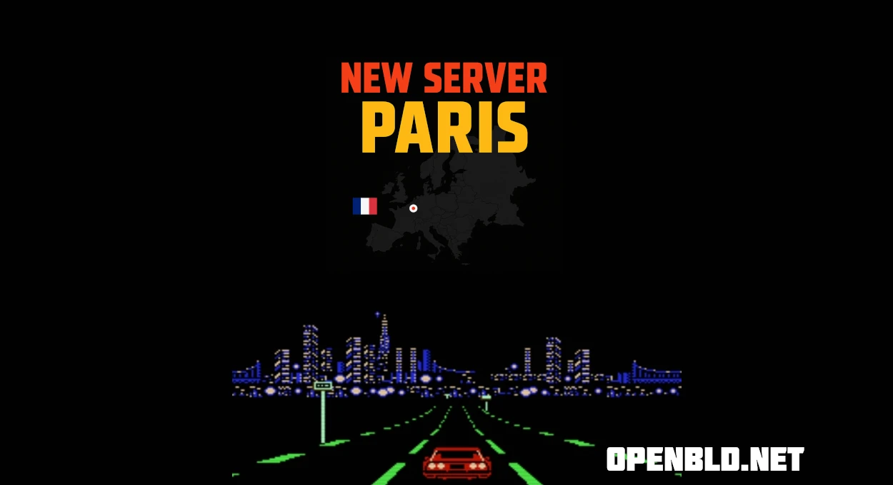 🇫🇷 OpenBLD.net New PoP in Paris, France!